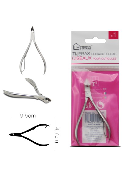 ciseaux pour cuticules x1   9.5 x 4.7 cm