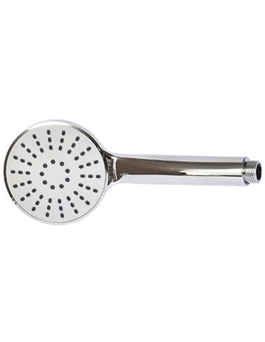 3223102 - douchette abs ronde 10 cm 1 fonction/anticalcaire - chrome