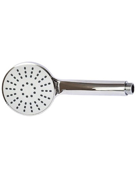 3223102 - douchette abs ronde 10 cm 1 fonction/anticalcaire - chrome