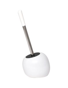6631100 - brosse wc gres forme boule - blanc