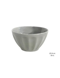 gresbo005 - bol stw cannele gris 14cm