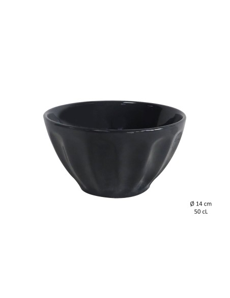 gresbo006 - bol cannele gris anthracite 50cl-gres