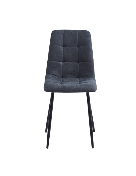 chaise rosalina beige pieds blanc fjord 27