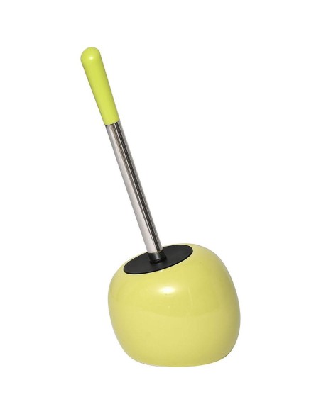 6631140 - brosse wc dolomite forme boule - vert anis