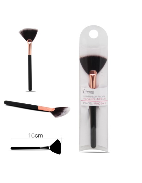 15646 - pinceau visage enlumineur 16 cm