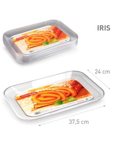 1257406 - plateau iris transparent