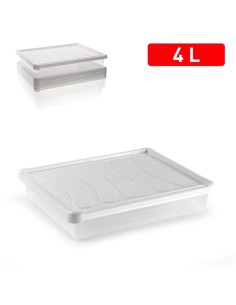 1124601 - plateau avec couvercle blanc