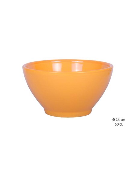 gresbo027 - bol stw lisse moutarde 14cm