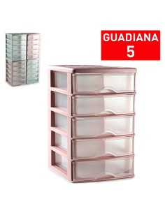 112671a-bloc de rangement guadiana 5 tiroirs surt vrm