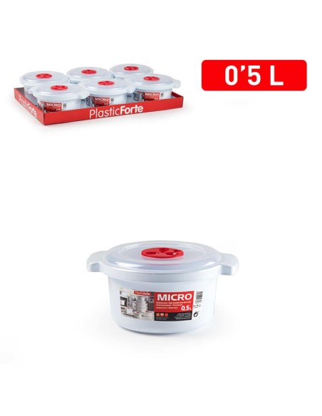 11389-boite alimentaire pour micro-ondes 0,5 l
