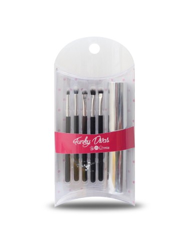 88860 - pinceaux maquillage avec etui