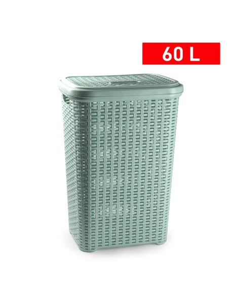 11775t2-coffre a linge rattan verde 441 f18 jar
