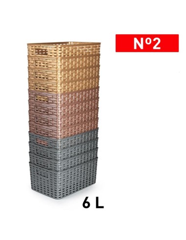 118276h-panier rattan 6l 29 x 19,5 cm surtido nvd