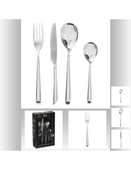 160769 - menagere inox 24p sala