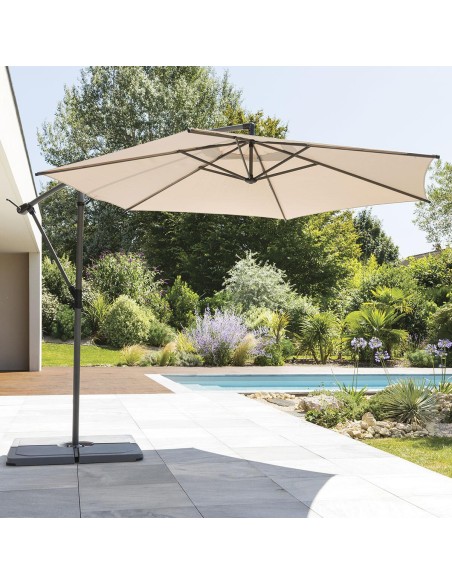 171258f - parasol manoa 2,5x2,5m olive