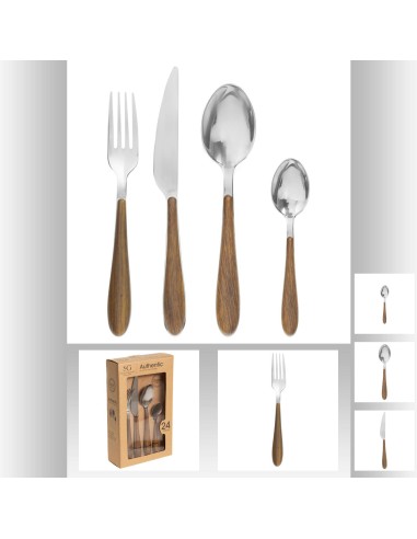 160770a _ menagere 24p authentic bois