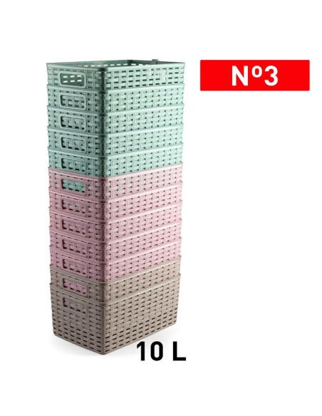 122221a - panier rattan 10 l 24 x 33,5 cm surt vrm