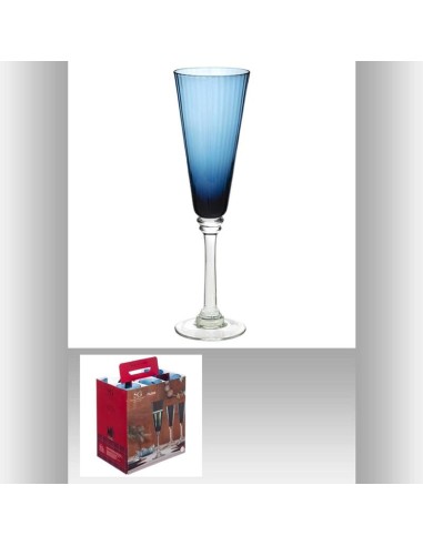 154596a - flute x1 marc bleu 21cl