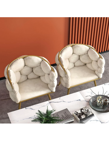 fauteuil anzio gris pieds noir g062-40