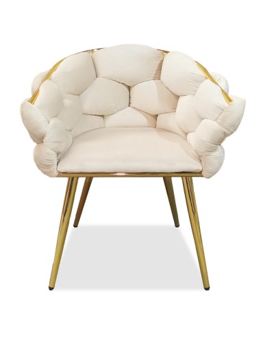 chaise anzio bleu pieds noir gs026-49