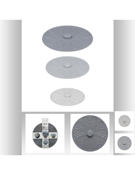 151364 - couvercle sili x3 d22/26/31 D. 30,7 x H. 2 cm