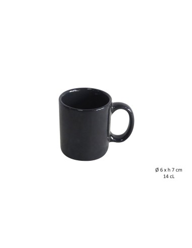 gresta013 - tasse cafe droite gris anthr. 14cl- gres