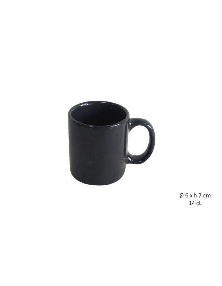 gresta013 - tasse cafe droite gris anthr. 14cl- gres