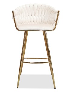 tabouret de bar forano gris pieds noir gs026-40