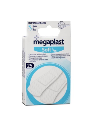 pansement peau sensible megaplast x25