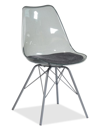 chaise moonky gris br18