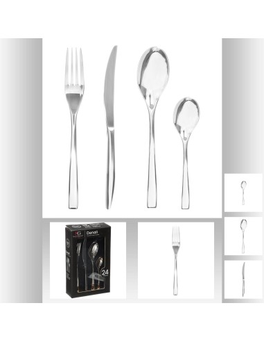 160767 - menagere inox 24p denali