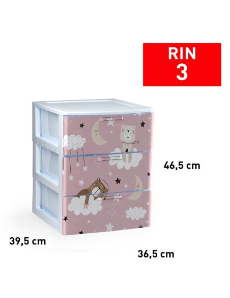 119263l-bloc de rangement rin 3 tiroirs deco33