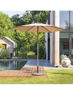 171254b  - parasol soya 2,7m taupe