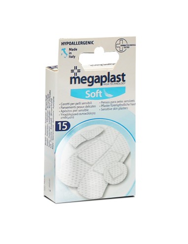 14384 - pansement peau sensible megaplast x15