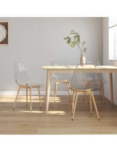 chaise sandro transparent