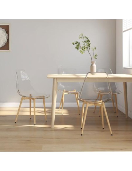 chaise sandro transparent