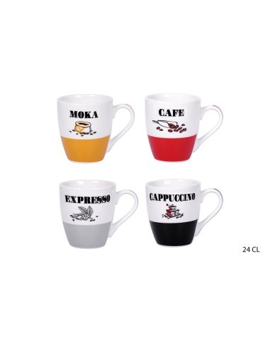 mug bombe barista 24cl porcelaine