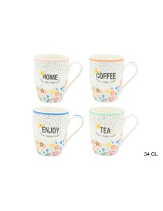 mug bombe flower 34cl porcelaine