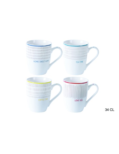 mug bombe sweet b 34cl porcelaine