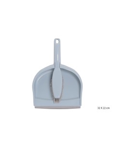 pelle+balayette caoutchouc  bleu