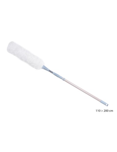 pluman005 - plumeau tete flexible manche telescopiqu