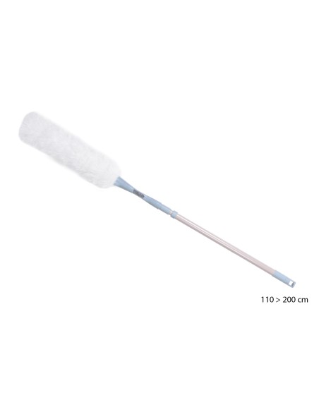 pluman005 - plumeau tete flexible manche telescopiqu