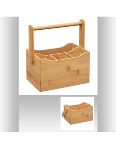 169187 - pot couv/serviette bam L. 20,5 x P. 14 x H. 24 cm