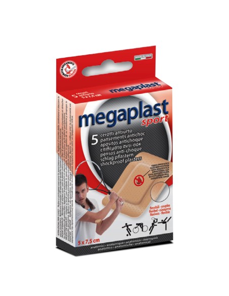 pansement antichoc x5 5x7.5cm
