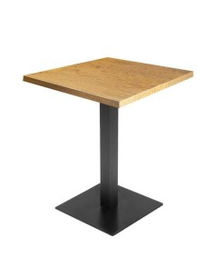 table balkoa bois oak 70x70x75cm (veneer 08)
