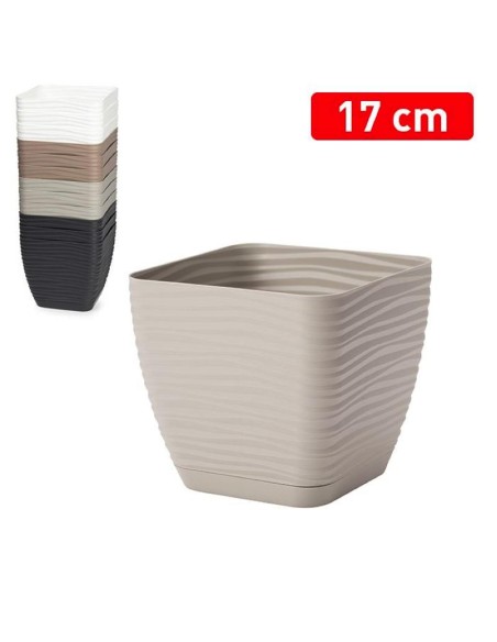 12743-pot 17cm + soucoupe sahara