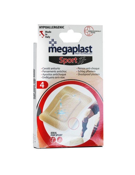 pansement antichoc x4 7.5x10cm