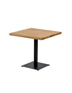 table balkoa bois oak 80x80x75cm(veneer 08)