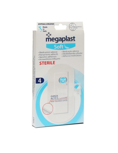 pansement haute protection megaplast x 4   10 x 20 cm