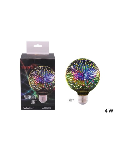 ampoule 3d led g95 e27 4w